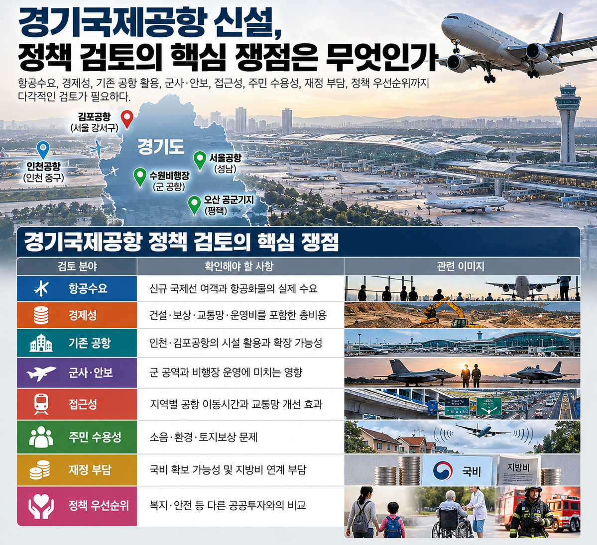[심층기획] 경기국제공항 신설 논란…수조 원 투자보다 먼저 따져야 할 것은